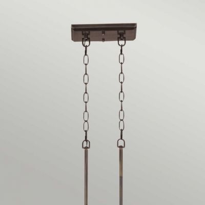 Elstead Lighting Emery lampa wisząca 3x60 W brąz palladiański QZ-EMERY3P-PN