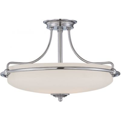 Elstead Lighting Griffin lampa podsufitowa 4x60 W antyczny nikiel QZ-GRIFFIN-SFM-AN