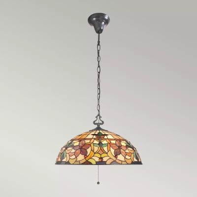 Elstead Lighting Kami lampa wisząca 3x60 W vintage brąz QZ-KAMI-P