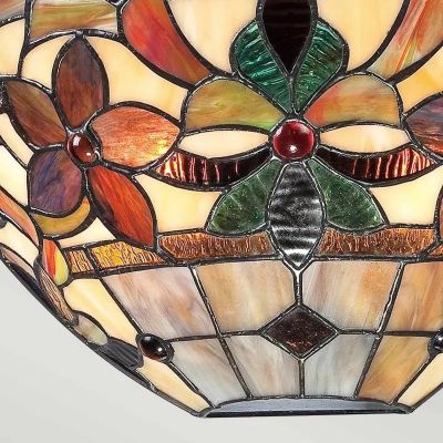 Elstead Lighting Kami kinkiet 2x60 W vintage brąz QZ-KAMI-WU