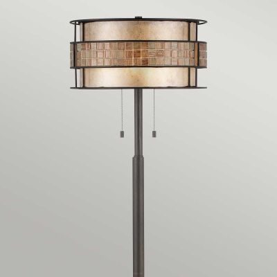 Elstead Lighting Laguna lampa stojąca 2x60 W renesansowa miedź/karmelowy QZ-LAGUNA-FL-A