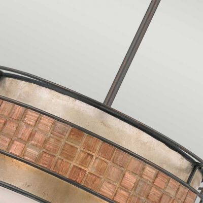 Elstead Lighting Laguna lampa wisząca 4x60 W renesansowa miedź QZ-LAGUNA-P