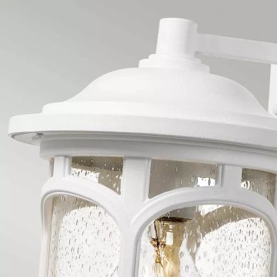 Elstead Lighting Marblehead kinkiet zewnętrzny 1x60 W biały QZ-MARBLEHEAD-M-WHT
