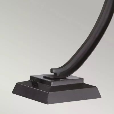 Elstead Lighting Pomeroy lampa stołowa 1x60 W brązowa QZ-POMEROY-TL