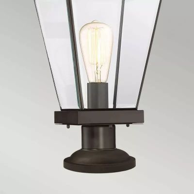 Elstead Lighting Ravine lampa stojąca zewnętrzna 1x60 W brązowa QZ-RAVINE3-M