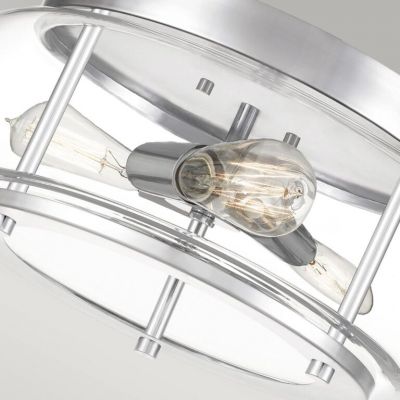 Elstead Lighting Trilogy plafon 3x40 W polerowany chrom QZ-TRILOGY-F-M-BATH