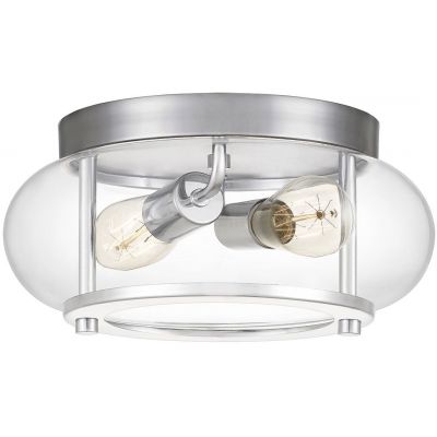 Elstead Lighting Trilogy plafon 2x40 W polerowany chrom QZ-TRILOGY-F-S-BATH