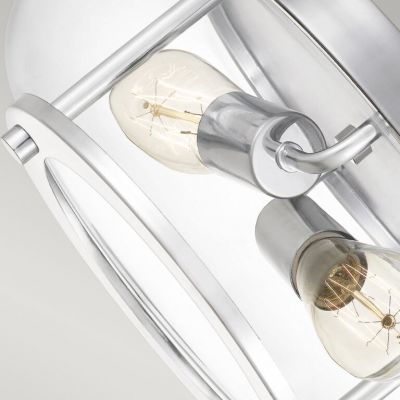 Elstead Lighting Trilogy plafon 2x40 W polerowany chrom QZ-TRILOGY-F-S-BATH