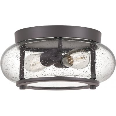 Elstead Lighting Trilogy plafon 2x40 W stary brąz QZ-TRILOGY-FS-OZ