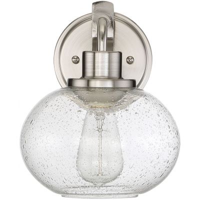 Elstead Lighting Trilogy kinkiet 1x60 W szczotkowany nikiel QZ-TRILOGY1-BN