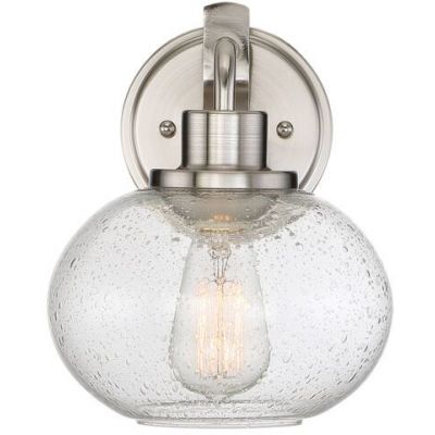 Elstead Lighting Trilogy kinkiet 1x60 W szczotkowany nikiel QZ-TRILOGY1-BN