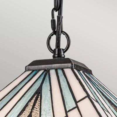 Elstead Lighting Alderley lampa wisząca 1x60 W brązowa TF-ALDERLEY-P