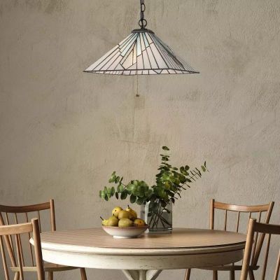 Elstead Lighting Alderley lampa wisząca 1x60 W brązowa TF-ALDERLEY-P