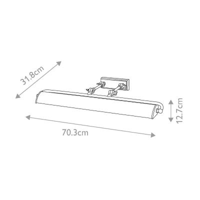 Elstead Lighting Winchfield kinkiet 4x40 W mosiądz WINCHFIELD-PLL-AB