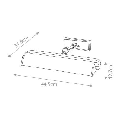 Elstead Lighting Winchfield kinkiet 2x40 W mosiądz WINCHFIELD-PLM-AB