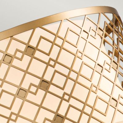 Elstead Lighting Ziggy lampa wisząca 2x60 W lakierowane złoto ZIGGY-2P-M-LG