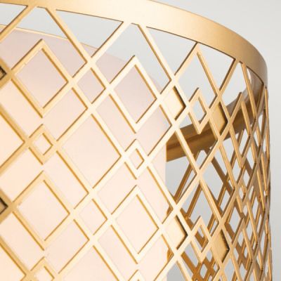 Elstead Lighting Ziggy plafon 2x60 W lakierowane złoto ZIGGY-F-M-LG