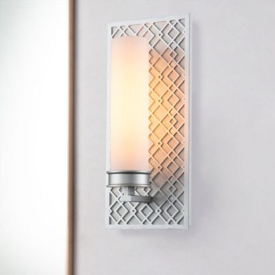 Elstead Lighting Ziggy kinkiet 1x40 W lakierowane srebro ZIGGY1-LS