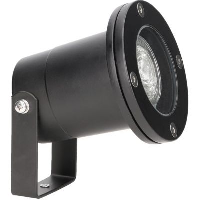 Forlight Post lampa gruntowa 1x8W czarna PX-1400-NEG