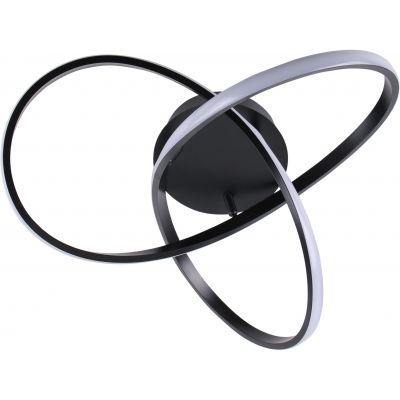 Goldlux Oskar lampa podsufitowa 1x30 W czarna 329684