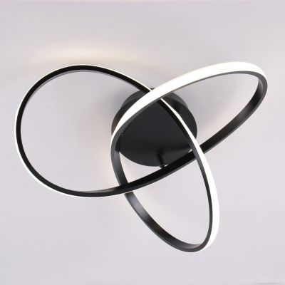 Goldlux Oskar lampa podsufitowa 1x30 W czarna 329684