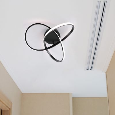 Goldlux Oskar lampa podsufitowa 1x30 W czarna 329684