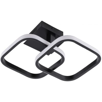 Goldlux Robert lampa podsufitowa 1x25 W czarna 329721