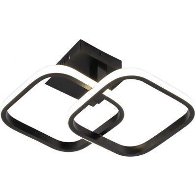 Goldlux Robert lampa podsufitowa 1x25 W czarna 329721