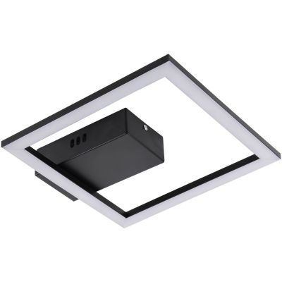 Goldlux Rita lampa podsufitowa 1x14 W czarna 329738