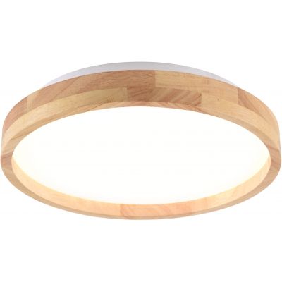 Goldlux Janusz plafon 1x12 W biały-drewno 331908