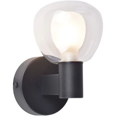 Goldlux Pola kinkiet 1x5 W czarny-przezroczysty 336019