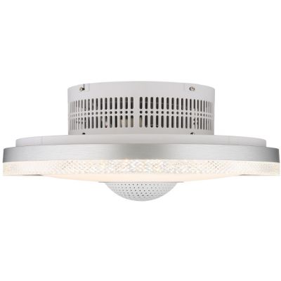 Globo Lighting Shelly lampa podsufitowa z wentylatorem 1x40 W biała 03664