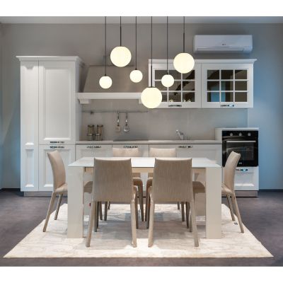 Globo Lighting Hallie lampa wisząca 3x9 W, 3x5 W biała-czarna 15168-6