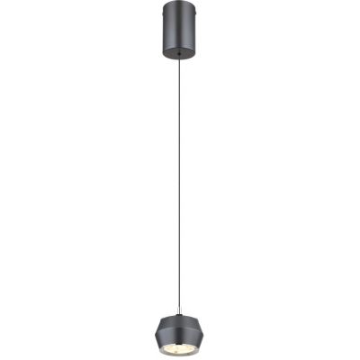 Globo Lighting Marthy lampa wisząca 1x6 W szary/popielaty 15209