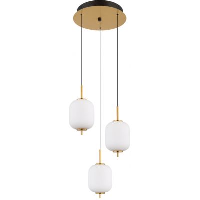 Globo Lighting Ewald lampa wisząca 3x20 W mosiądz 15217-3