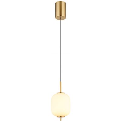 Globo Lighting Ewald lampa wisząca 1x7 W mosiądz 15217H