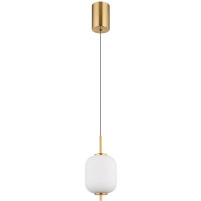 Globo Lighting Ewald lampa wisząca 1x7 W mosiądz 15217H