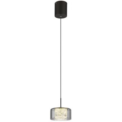 Globo Lighting Fogsy lampa wisząca 1x6 W czarna 15634