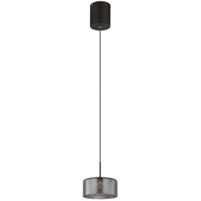 Globo Lighting Fogsy lampa wisząca 1x6 W czarna 15634