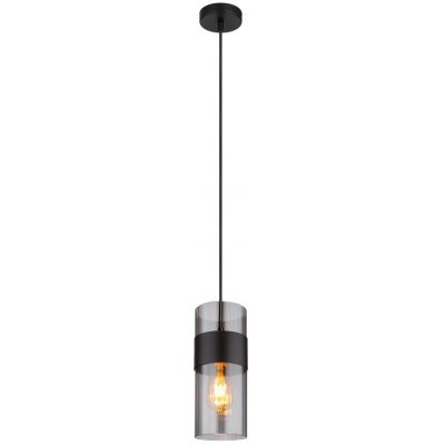 Globo Lighting Scarfina lampa wisząca 1x60 W czarna 15718