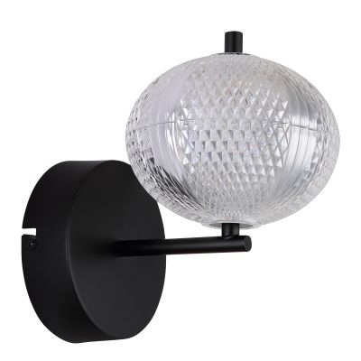 Globo Lighting Aida kinkiet 1x7 W czarny 16042W