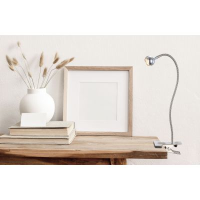 Globo Lighting Serpent lampa stołowa 1x3 W chrom-nikiel 24109K