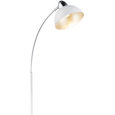 Globo Lighting Anita lampa stojąca 1x40W biała/chrom 24703SW