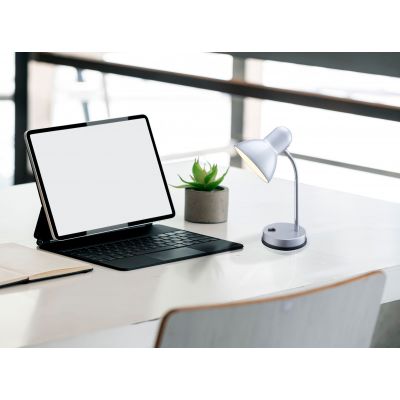 Globo Lighting Basic lampa biurkowa 1x40 W chrom-srebrna 2487