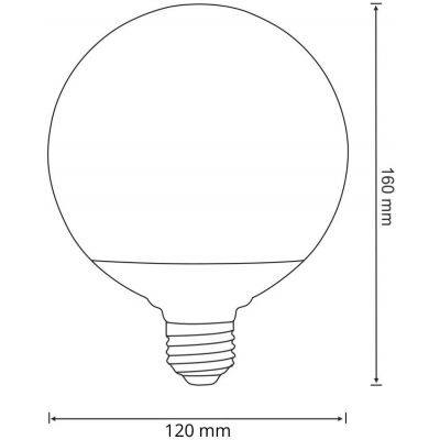 Goldlux Platinium żarówka LED 16W 3000 K E27 305626