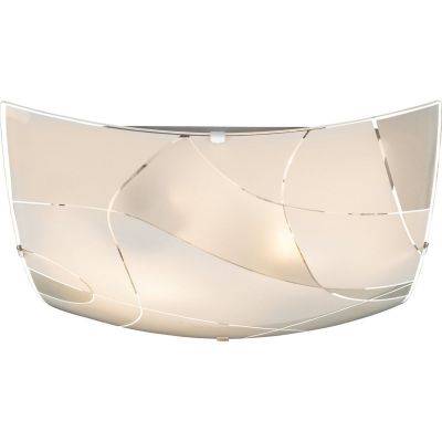 Globo Lighting Paranja plafon 2x60W biały/szkło satynowe 40403-2