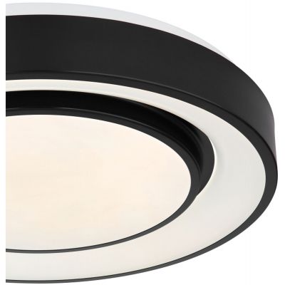 Globo Lighting Sully plafon 1x24 W czarny 41368-24