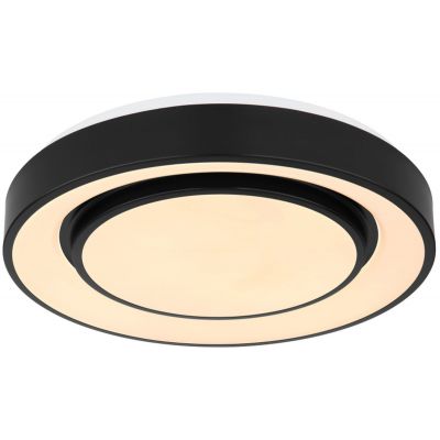 Globo Lighting Sully plafon 1x24 W czarny 41368-24