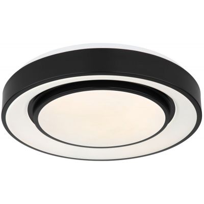 Globo Lighting Sully plafon 1x24 W czarny 41368-24