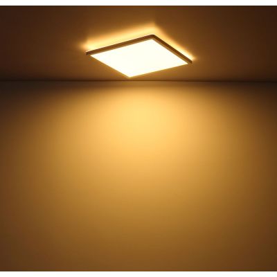 Globo Lighting Sapana plafon 1x18W LED biały/satynowy 41563-18W